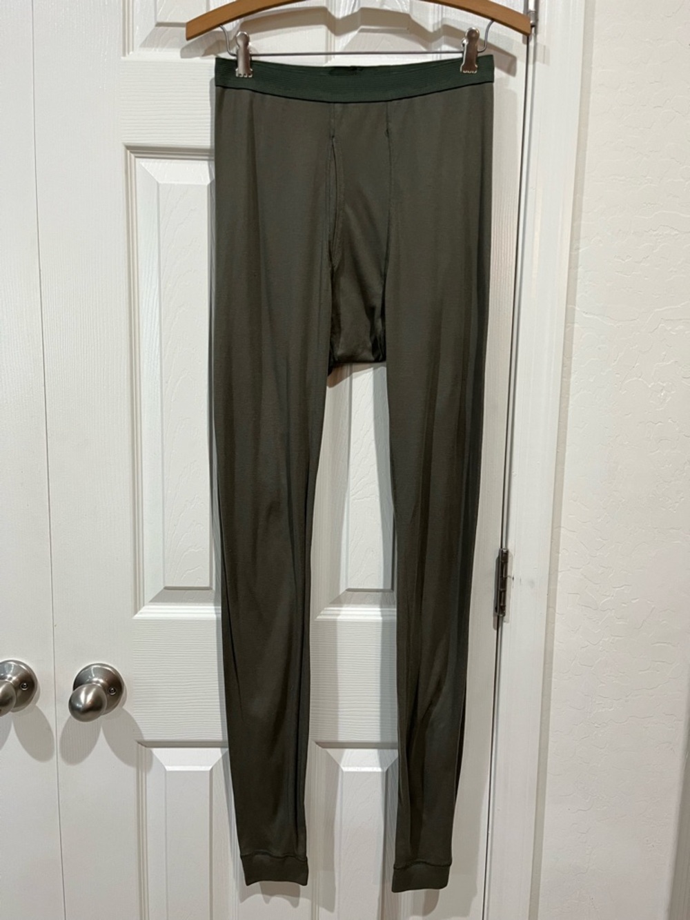 Vintage Patagonia Capilene Base Layer
Pants Olive Green Mens M USA Made